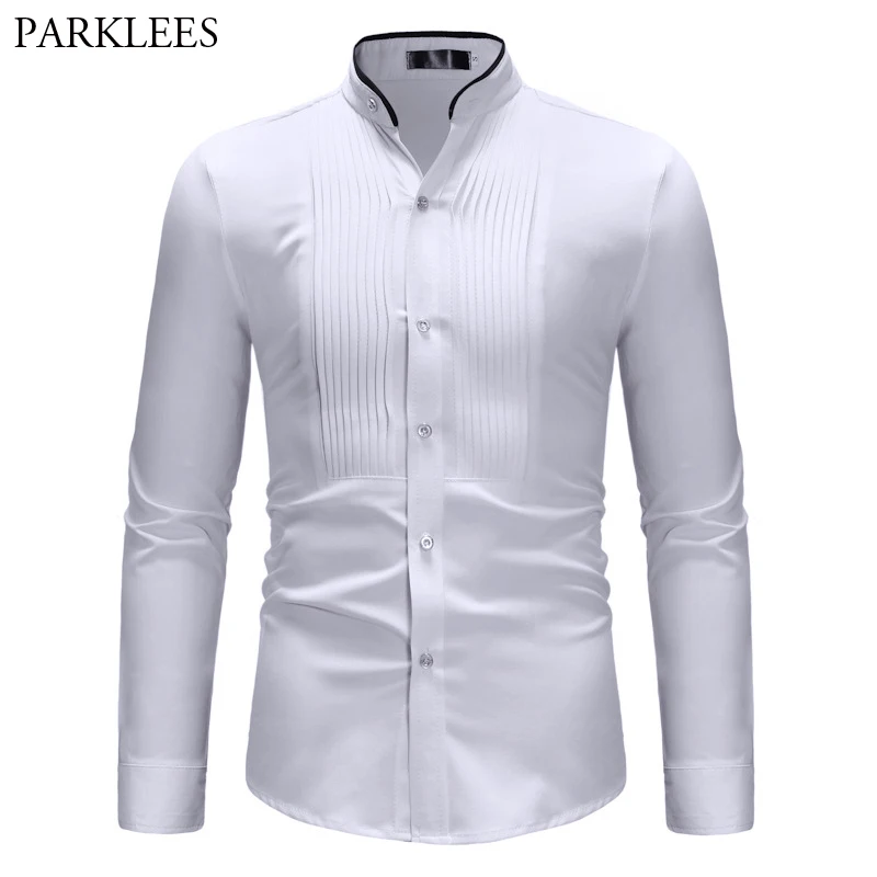 Brand Men Shirt Fashion Slim Fit Long Sleeve White Dress Shirt Men Business Work Formal Social Shirts Male Chemise Homme long sleeve shirt men casual shirt