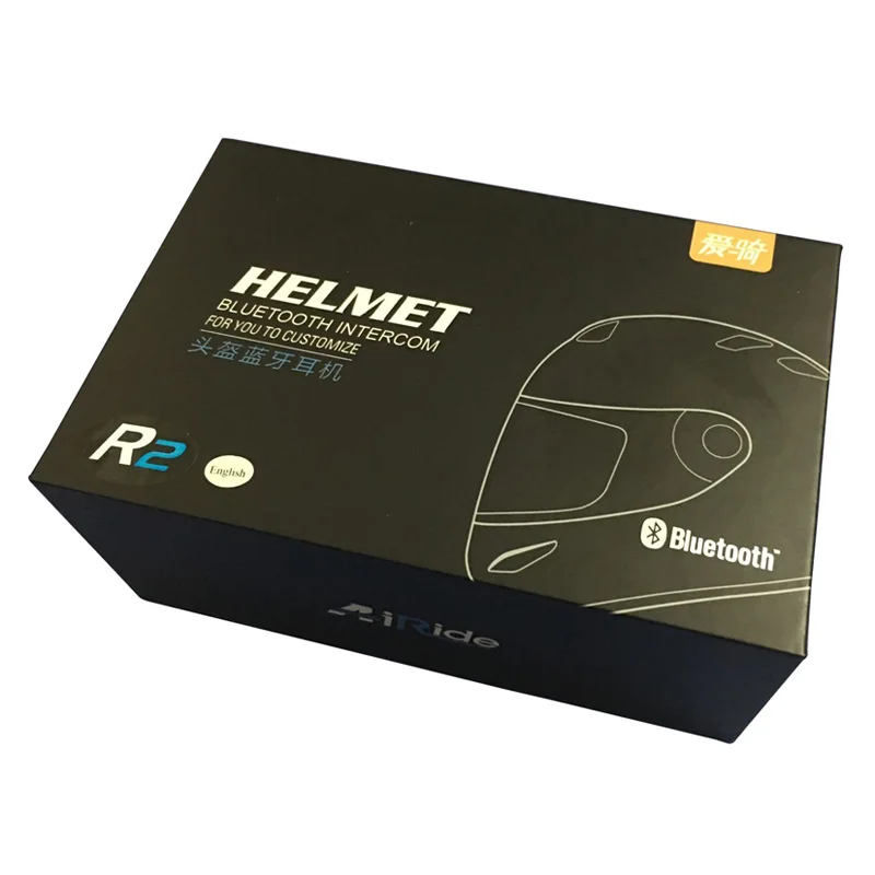 1000 м Airide R2 4 Rider мотоциклетная Bluetooth группа гарнитура FM MP3 Handsfree BT переговорные для полного лица шлем