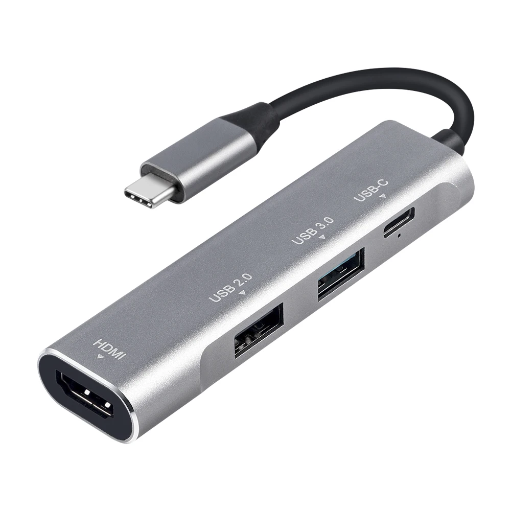 Концентратор USB Type C USB-C к HDMI 4K USB 3,0 2,0 Thunderbolt 3 Dex Mode адаптер док-станция для MacBook pro samsung S10 S9 huawei P20 Pro