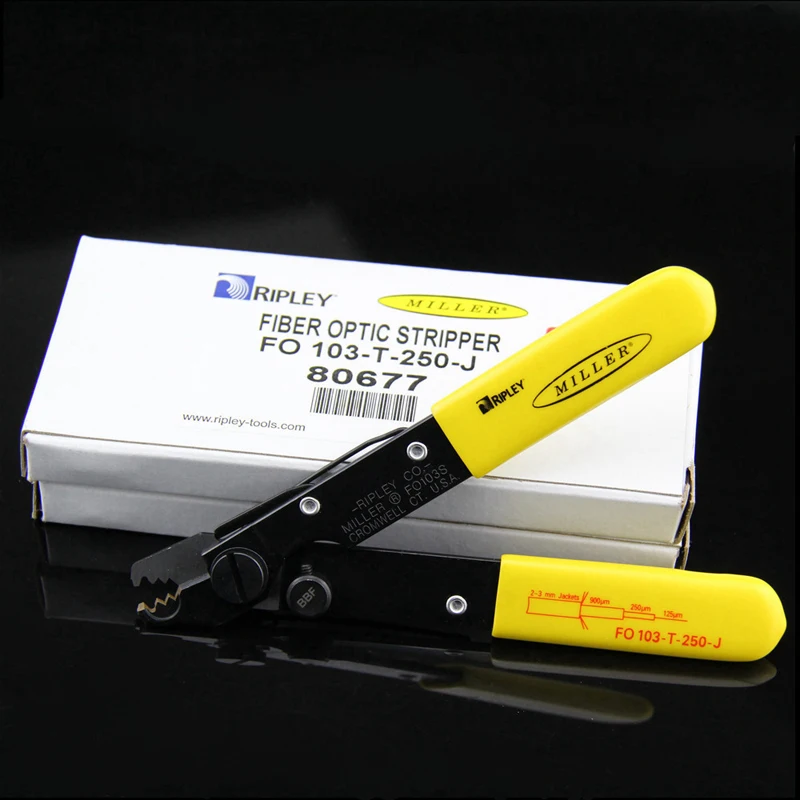 トライホール光ファイバストリッパーfo 103-T-250-Jオリジナルミラー