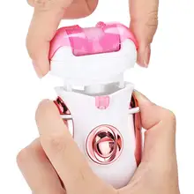 Перезаряжаемые Эпилятор Для женщин 4-в-1 Электрический Перезаряжаемые удаления волос Женская бритва, забота о ногах, маникюр