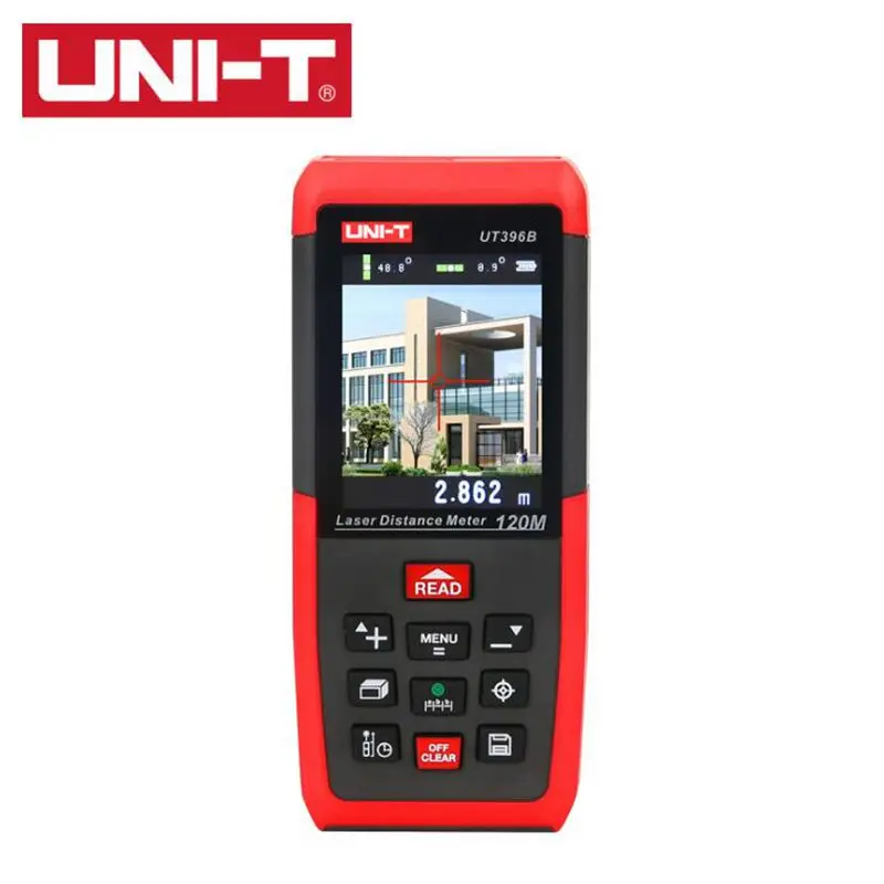 US $123.19 UNIT UT396B Laser Distance Meters 120m laser rangefinder 2MP Camera Lofting Test Levelling Instrument AreaVolume Data Storage