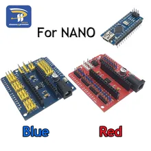 ATMEGA328P нано IO щит и UNO многоцелевой Плата расширения для Arduino NANO 3,0 CH340 CH340G