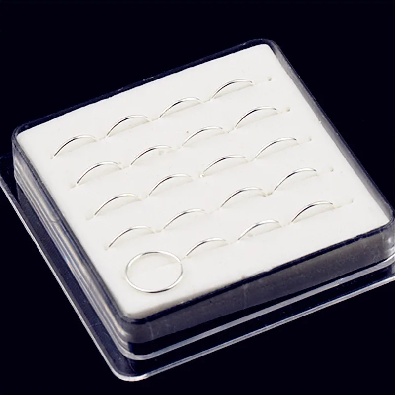 Nose Rings Piercing Jewelry Nose Studs Body Piercing Jewelry Body Jewelry 20pcs Rounded Women Nose Ring Fashion Personality Nose Nail & Rings For Both Men Bijoux Jewelry Gift
