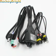 Rockeybright H4 Bi Xenon lampadina del faro controller HID lampadina allo xeno H4 hi/lo faro relè cablaggio del cavo di cablaggio per h4 lampada allo xeno