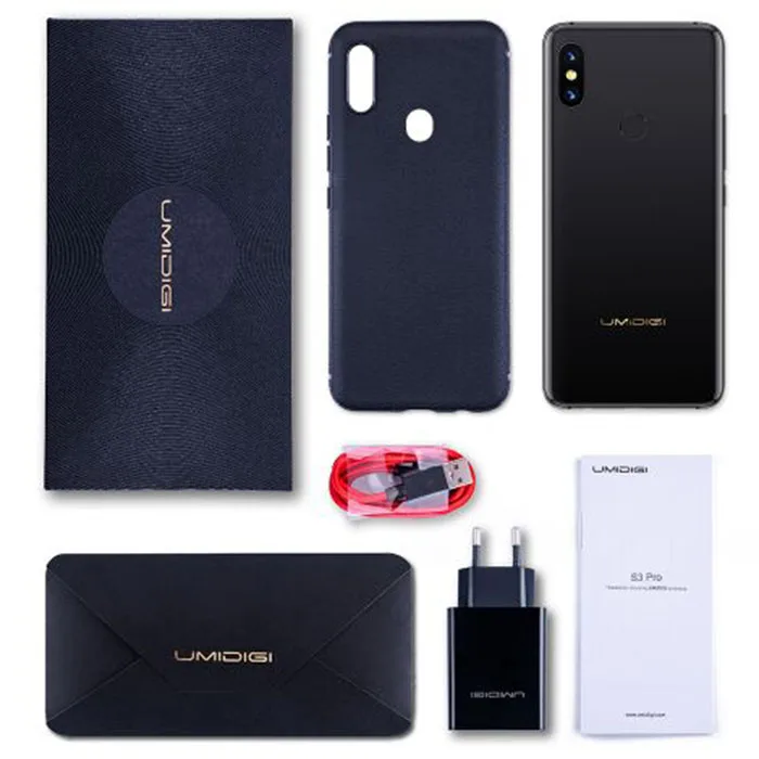Оригинальный UMIDIGI S3 Pro смартфон с 6 3 дюймовым дисплеем восьмиядерным процессором