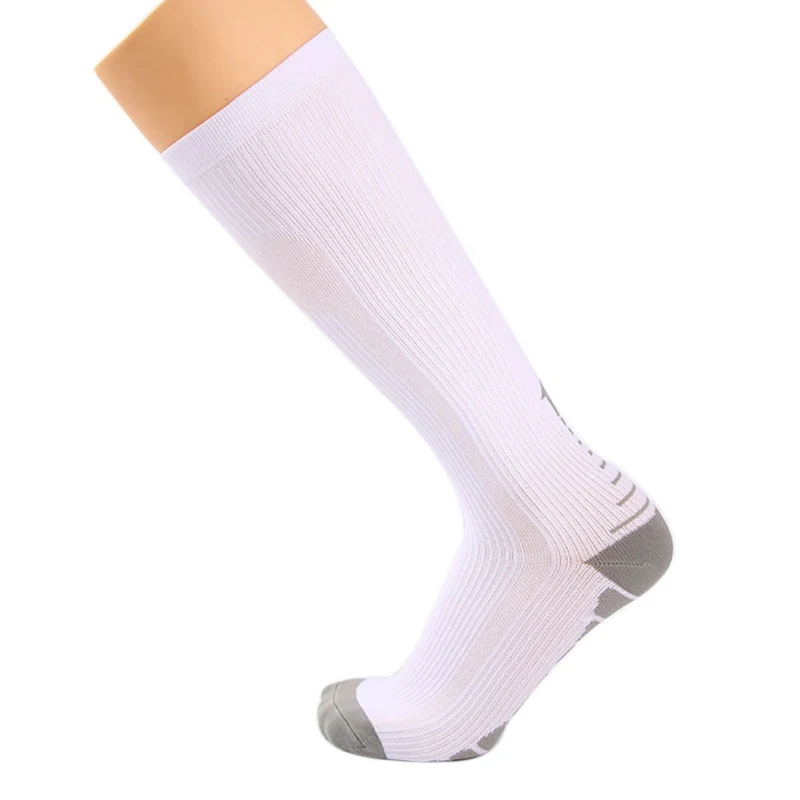 

Long Tube Compression Socks Quick Dry Sweat Absorption Hosiery Printed Outdoor Cycling Running Sportswear Socks