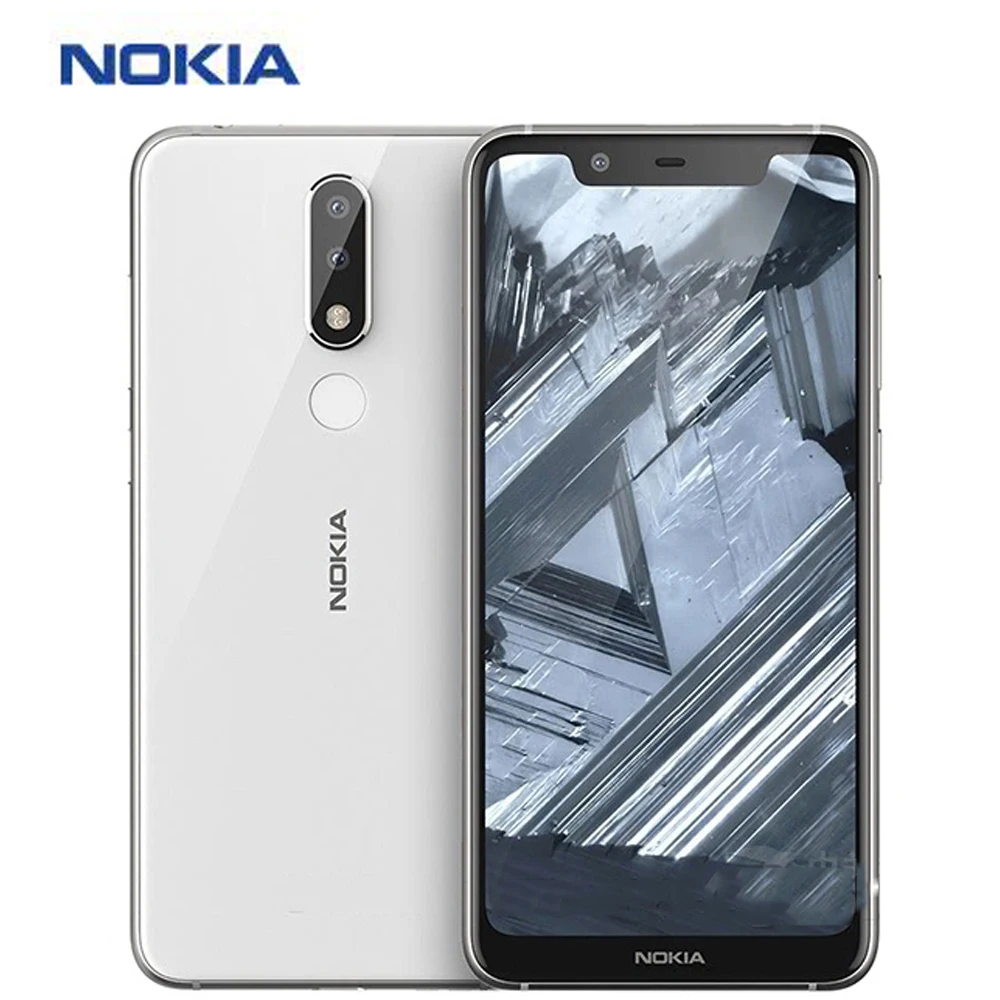 Nokia X5 3G RAM 32G ROM Mobile Phone LTE 4G Dual Sim 3 Camera Fingerprint ID 5.86\