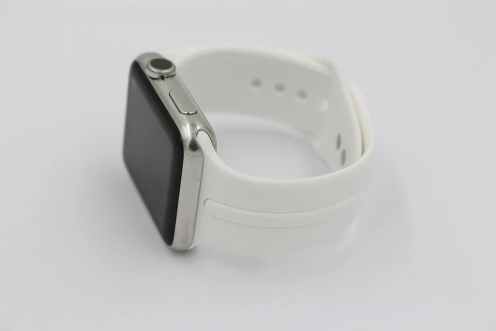 URVOI Sport band for apple watch series 1 2 Ultraman silicone strap for iWatch with pin and tuck closure single workout color14