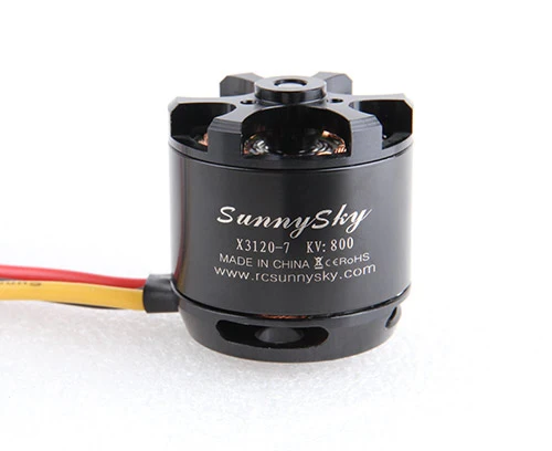 

1pcs SunnySky outrunner X3120 800KV 920KV 1100KV 3-4S Brushless Motor X Series for RC Aircraft Quadcopter