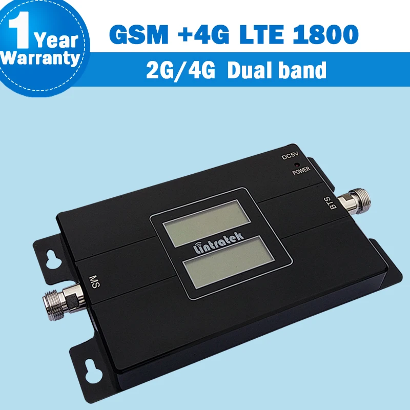 Lintratek Dual Band 2 г 4 г 1800 ретранслятор GSM 900 Мобильный телефонУсилитель сигнала 4 г Усилитель сотовой связи