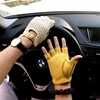 NEW Men genuine leather gloves male sheepskin machinist gloves leather driving gloves men leather driver gloves Buckskin Mittens ► Photo 1/6
