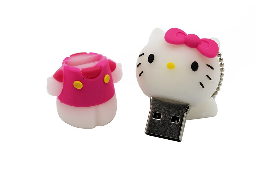 KING SARAS 6 coarl cute hello Kitty shoe usb флэш-накопитель usb 2,0 4 ГБ 8 ГБ 16 ГБ 32 ГБ 64 ГБ флешка, подарок