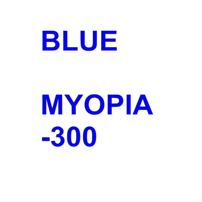 Маски для дайвинга близорукость с линзами по рецепту(Nearsight 0-9,0), Диоптрийная маска для подводного плавания, корректирующая маска для подводного плавания для спортивной камеры - Цвет: Blue Myopia 300