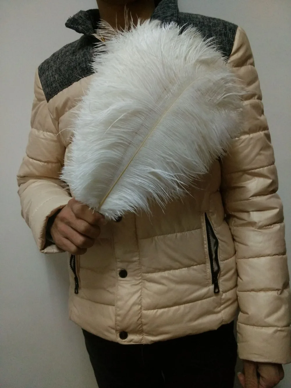 Wholesale 50 Pc High Quality Natural Ostrich Feather 12 14inches