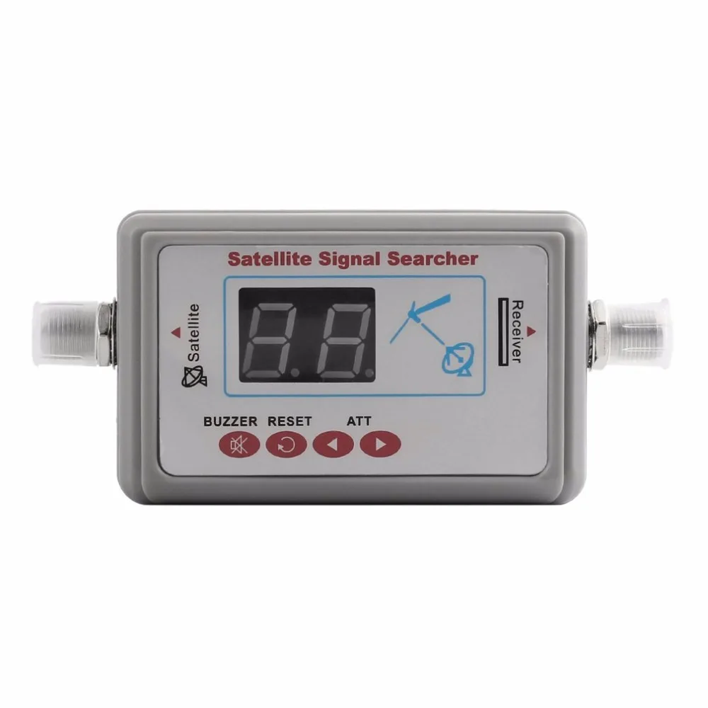 

Mini Portable Digital Antenna Satellite Signal Finder LCD Buzzer JS-SF05 TV Satellite Receiver Meter TV Signal Detector Tool
