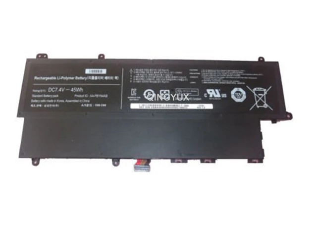 

QINGYUX 7.4V 45WH AA-PBYN4AB Laptop Battery Compatible with SAMSUNG UltraBook NP530U3C NP530U3B AA-PLWN4AB Notebook