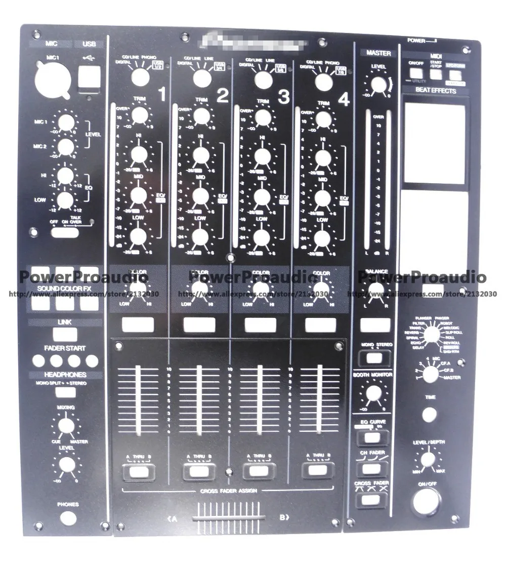 DNB1186 DAH2830 основной пластины Панель для DJM-900/900NXS DJM900SRT