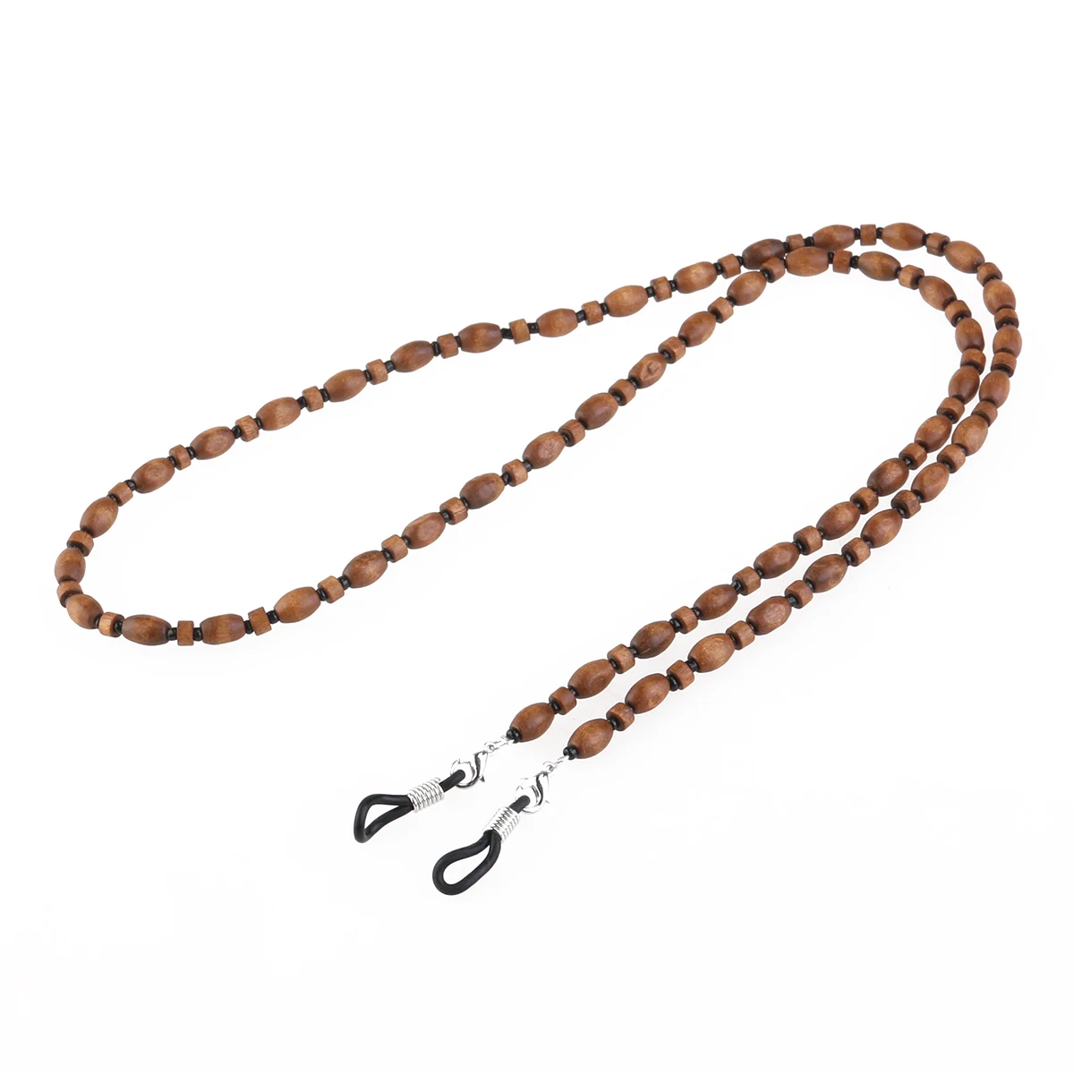 

Eyeglasses Sunglasses Wood Bead Chain Neck Holder