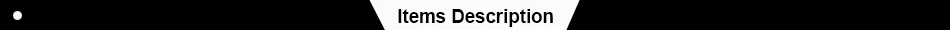 ITEM DESCRIPTION