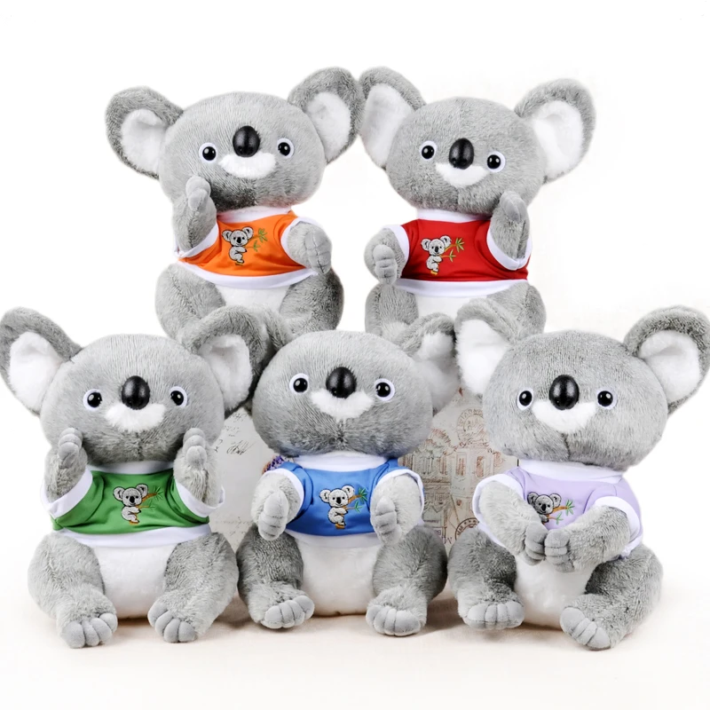 RYRY 30CM new arrive koala stuffed animals toys super cute koala soft plush doll with clothes