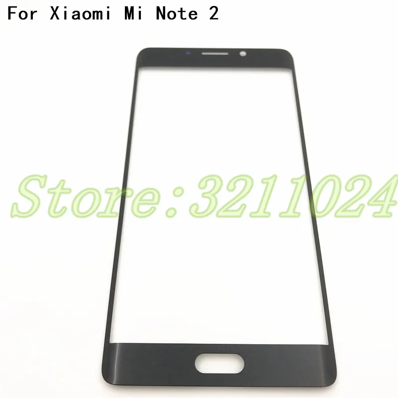 

Original 5.7 inches Touch Screen For Xiaomi Mi Note2 Note 2 Front Glass Touch Screen LCD Outer Panel Lens Repair Part