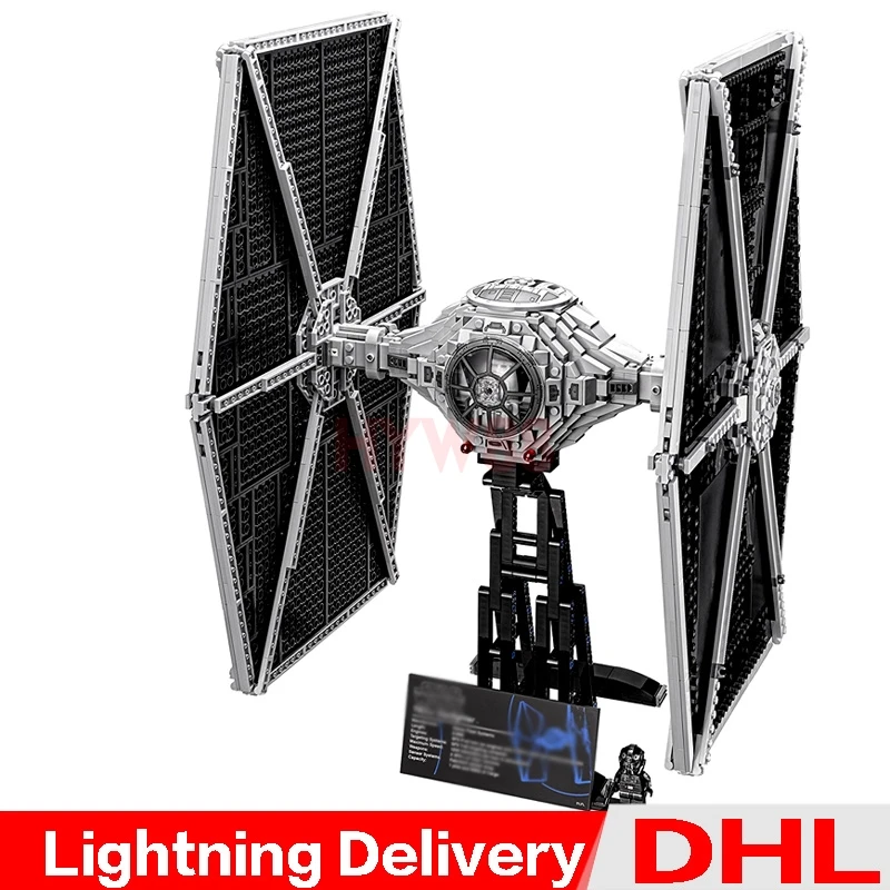 

LP 05036 Star Wars Kits 1685Pcs Star Wars TIE Fighter Building Blocks Bricks Set Assembled lelyings Toys Gift Clone 75095