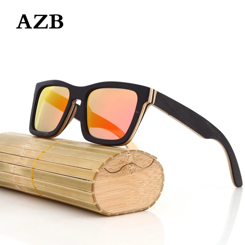 Новые товары AZB 2018 мужские и женские солнцезащитные очки квадратные винтажные
