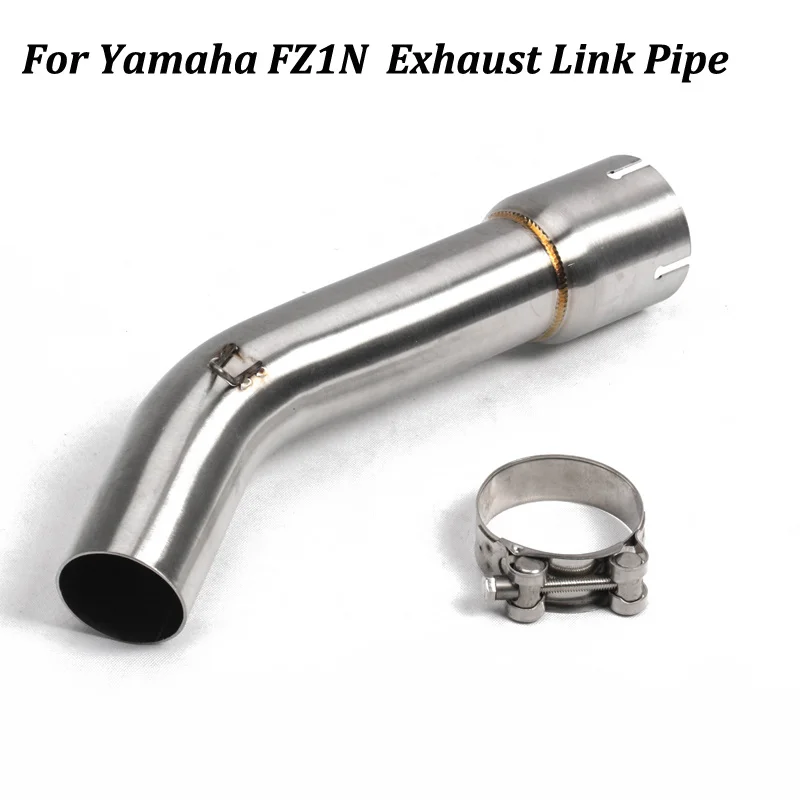 

Motorcycle Exhaust Muffler Modified Middle Connection Stainless Steel Link Pipe Slip on For Yamaha FZ1N