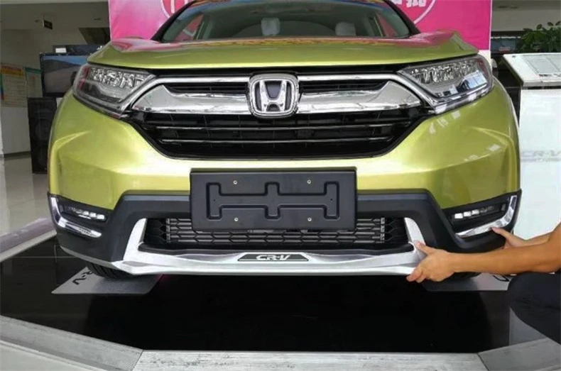 Защита переднего и заднего бампера для Honda CR-V CRV Высокое качество ABS защитная пластина автомобильные аксессуары