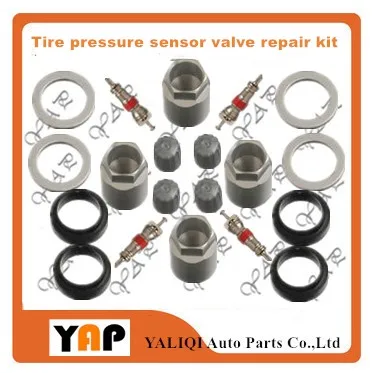New TPMS System Tyre Pressure Sensor Valve Repair Kit 4PCS FOR FIT 5 7L 4 6L