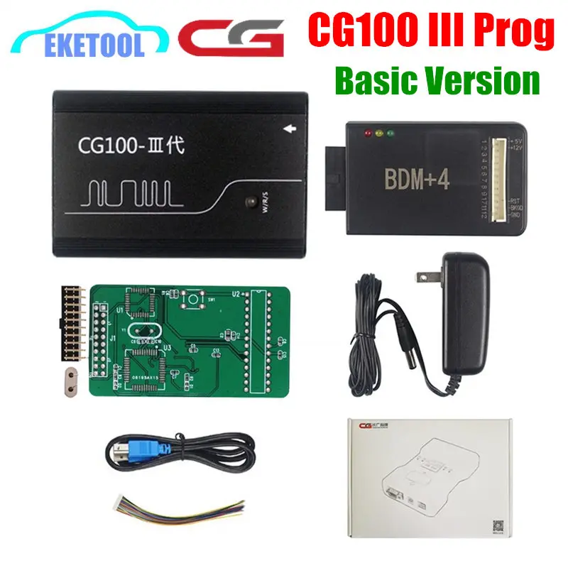 

Newest Original CGDI CG100 III Basic Version Airbag Restore Support Renesas Including All Function of XC236x FLASH Programmer