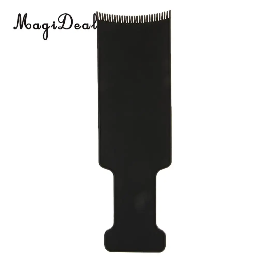 Small and Large Flat Top Paddle Board Comb, Salon Barber Hair Highlights Board Hair Coloring Comb for Hair Dyeing