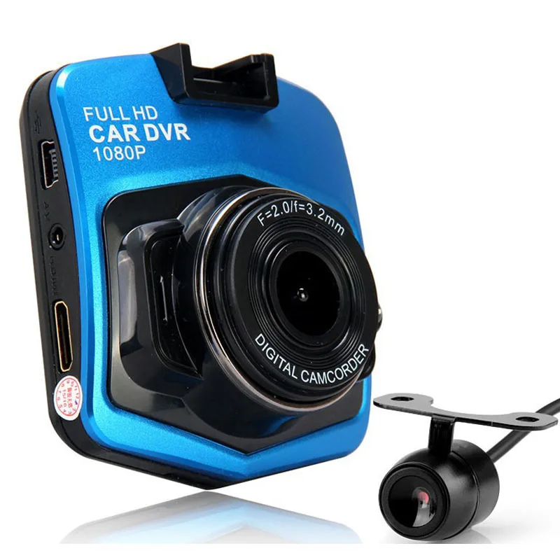 2016-New-2-lens-Car-DVR-Dual-Camera-GT300-1080P-Video-Recorder-With-Rear-View-Cameras
