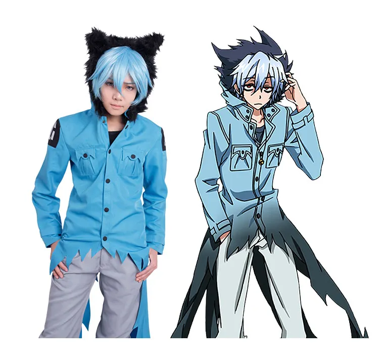 [Сток] аниме servamp Kuro куртка+ брюки полный комплект униформы косплей костюм S-XL Новинка