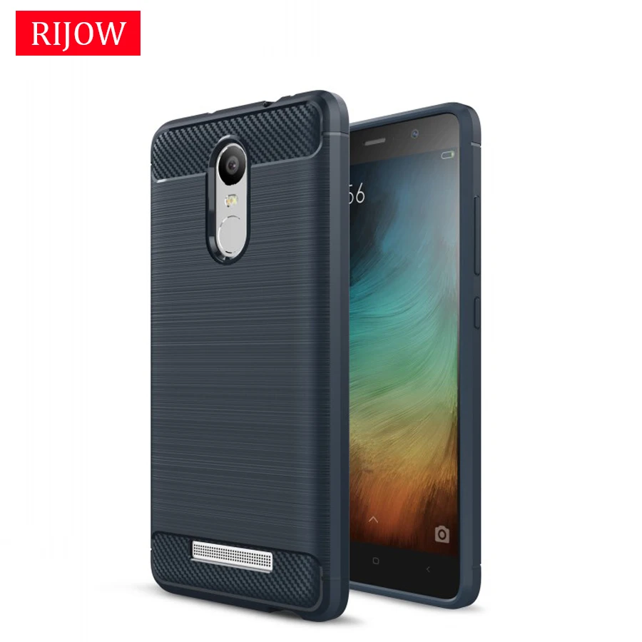 

RIJOW for Xiaomi Redmi Note 3 Pro Case Redmi Note3 Prime Carbon Fiber Back Full Protective Phone Cover Xiomi Redmi Note 3 Cases