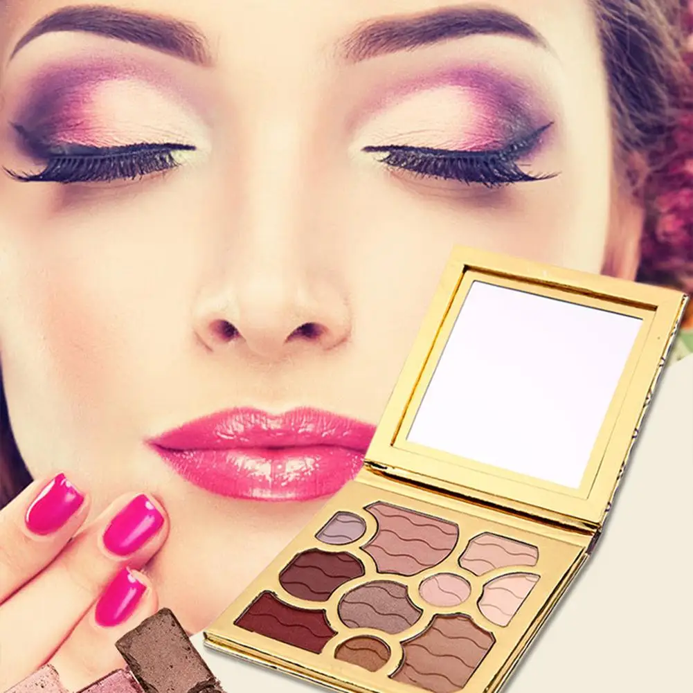 

Aromas Nude Eye Shadow Palette 18 Color Eyeshadow Shimmer Matte Glitter Powder Waterproof Paleta De Sombra Makeup Pallete