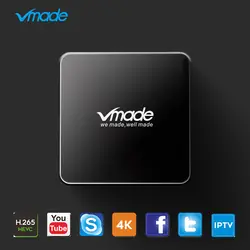 Vmade оригинальный новейший Android V96 PRO Smart Media Player Amlogic S905W ОС Android 7,1 1G + 8G 4 K Поддержка WI-FI ТВ коробка + i8 Клавиатура