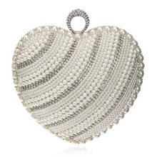 New Fashion Solid Pearl Purses Handbags Luxury Women Wedding Dress Evening Bags Totes Single Shoulder Handbag Day Clutches Sacs