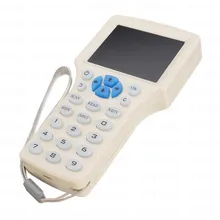 125khz /13.56mhz USB RFID Copier Reader Writer Cloner English 10 Frequency Smart Card RFID Duplicator for Access Control System