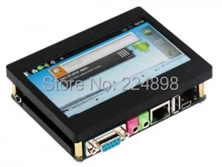 ARM11 S3C6410 OK6410-B макетная плата + 4 3 дюймов сенсорный экран ЖК-дисплей 533 МГц/667 МГц 256 м