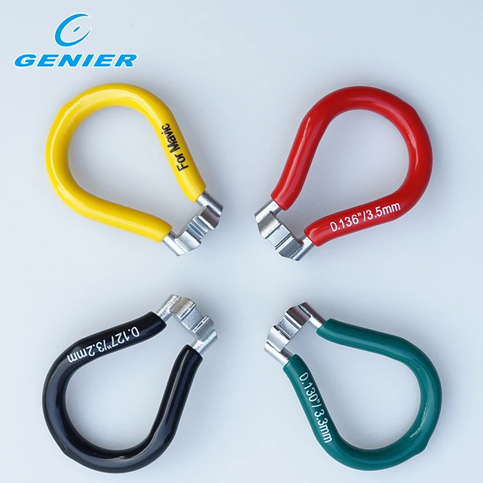 

Wheel Spanner Spoke Wrench Adjuster Repair Tool Accessories For 3.2/3.3/3.5/5.65mm nipple GENIER bike tool