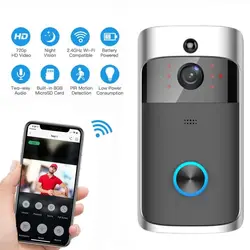 Видео дверной звонок Беспроводная камера Wi-Fi для дверного звонка IP видеосвязь видео-телефон двери для квартиры ИК-сигнализация
