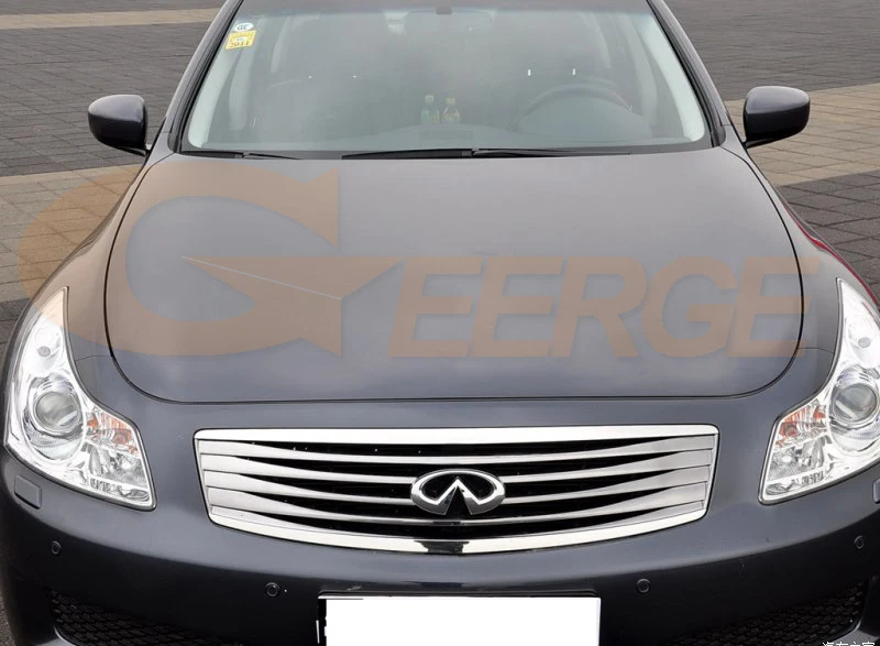 angel eyes Infiniti G35 2006-2007 with projector(4)