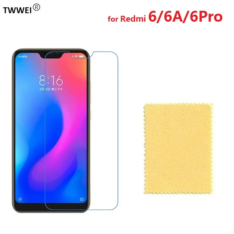

Clear LCD Screen Protector for Xiaomi Redmi 6 Pro 6A Protective Film on for Xiaomi Redmi 6A 6 Pro Screen Protector Film Foil