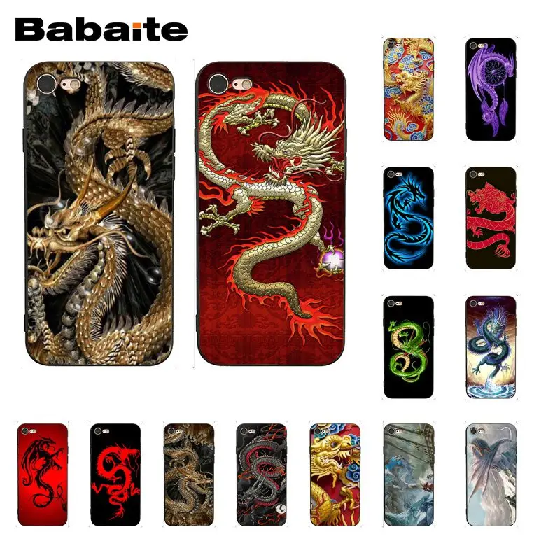 Babaite чехол для телефона с драконом в китайском стиле для iphone 11 Pro 11Pro Max X XS MAX 6 6s 7 7plus 8 8Plus 5 5S SE XR