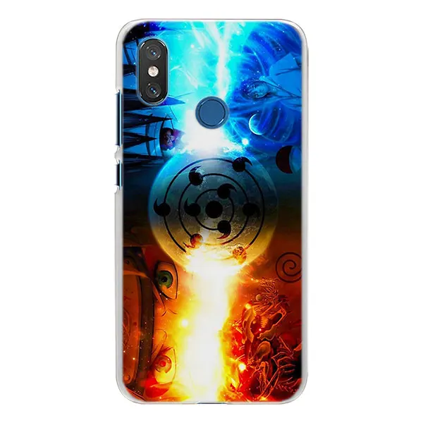 Героя аниме «наруто vs tachi Учиха чехол для телефона для Xiaomi Redmi Note 4X5 6 Note 7 6A S2 mi A1 A2 8 Lite жесткий поликарбонатный чехол для телефона чехол - Цвет: 15