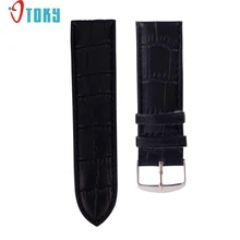 OTOKY Hot Unique 12mm Watchbands High Quality Soft Sweatband PU Leather Strap Steel Buckle Wrist Watch