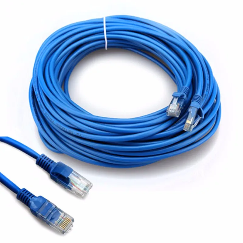 342 # Ethernet кабели шнур провод плоский кабель дизайн Ethernet CAT6 Сетевой Кабель Patch привести RJ45 универсальный для PS4/Xbox/Smart ТВ 15 м