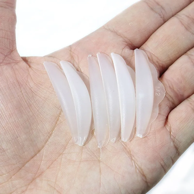 Online 3 Pairs set Curl Silikon Tahan Air Perlindungan Bantalan Bulu Mata Mengangkat Curling Bulu Mata Ekstensi S M L Mata Alat Make Up